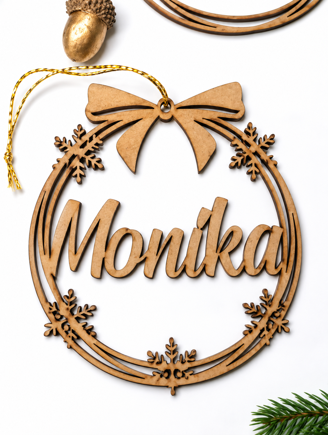 Personaliziran božični okrasek - slika 4