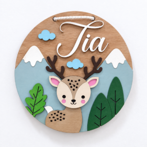 Personalizirana tabla z jelenčkom