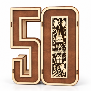Darilna škatla za 50. rojstni dan