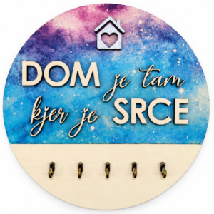 Stensko obešalo za ključe